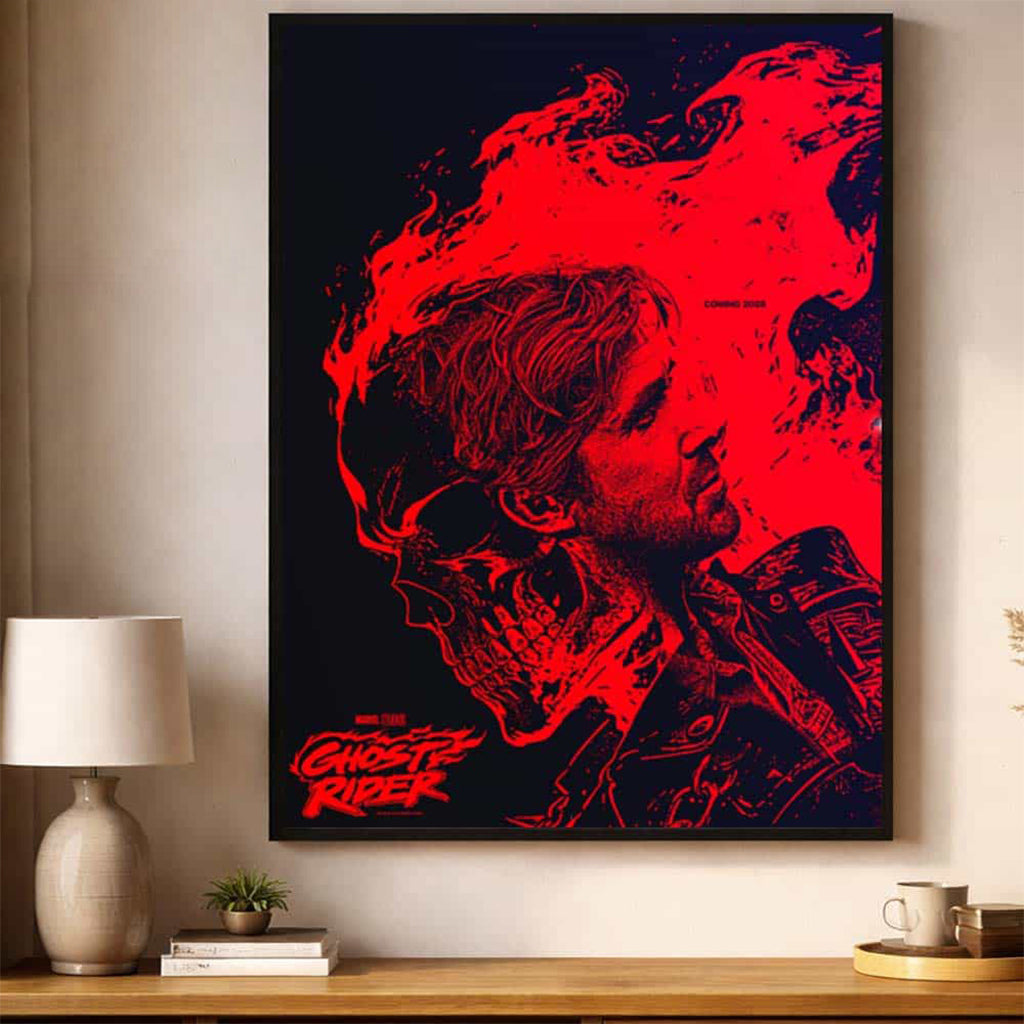 Ghost Rider 2028 Movie Ryan Gosling Is Ghost Rider Marvel Studios Poster Ghost Rider Merch