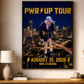 ACDC Pwr Up Tour 2026 Houston Texas Event NRG Stadium North America Poster ACDC Merch Gift