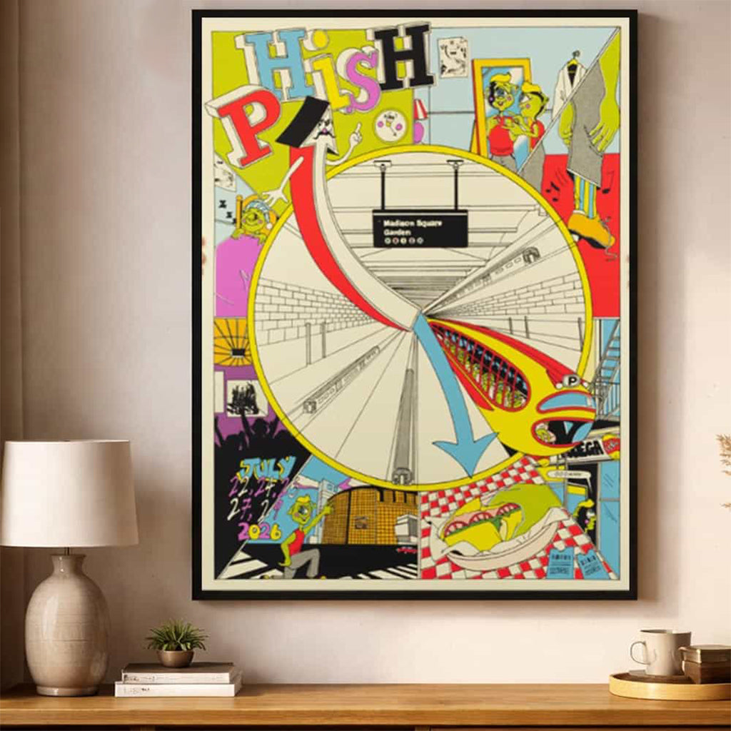 Phish Band Five Nights Madison Square Garden Stella Murphy Poster Phish Merch Gift For Fans