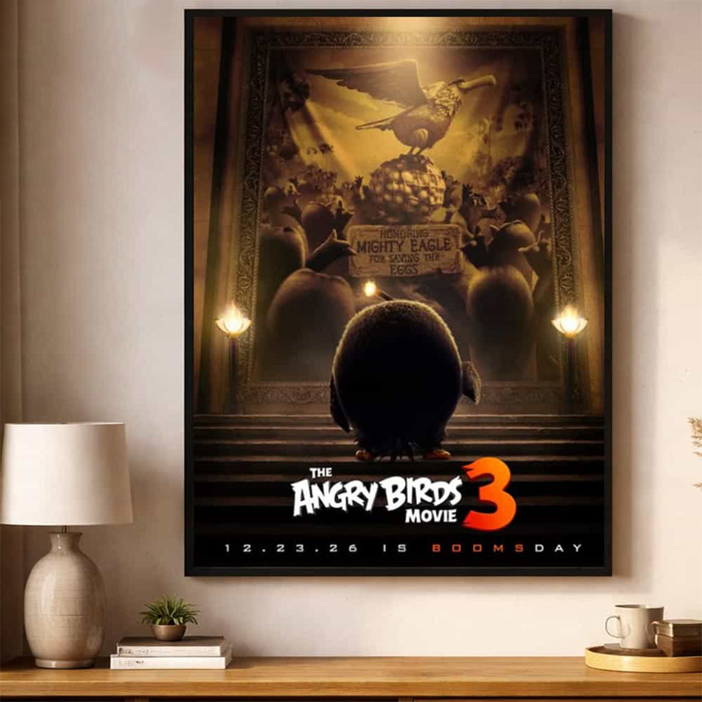 The Angry Birds Movie 3 Doomsday 2026 Is Boomsday Poster Angry Birds Merch Gift For Movie Lovers