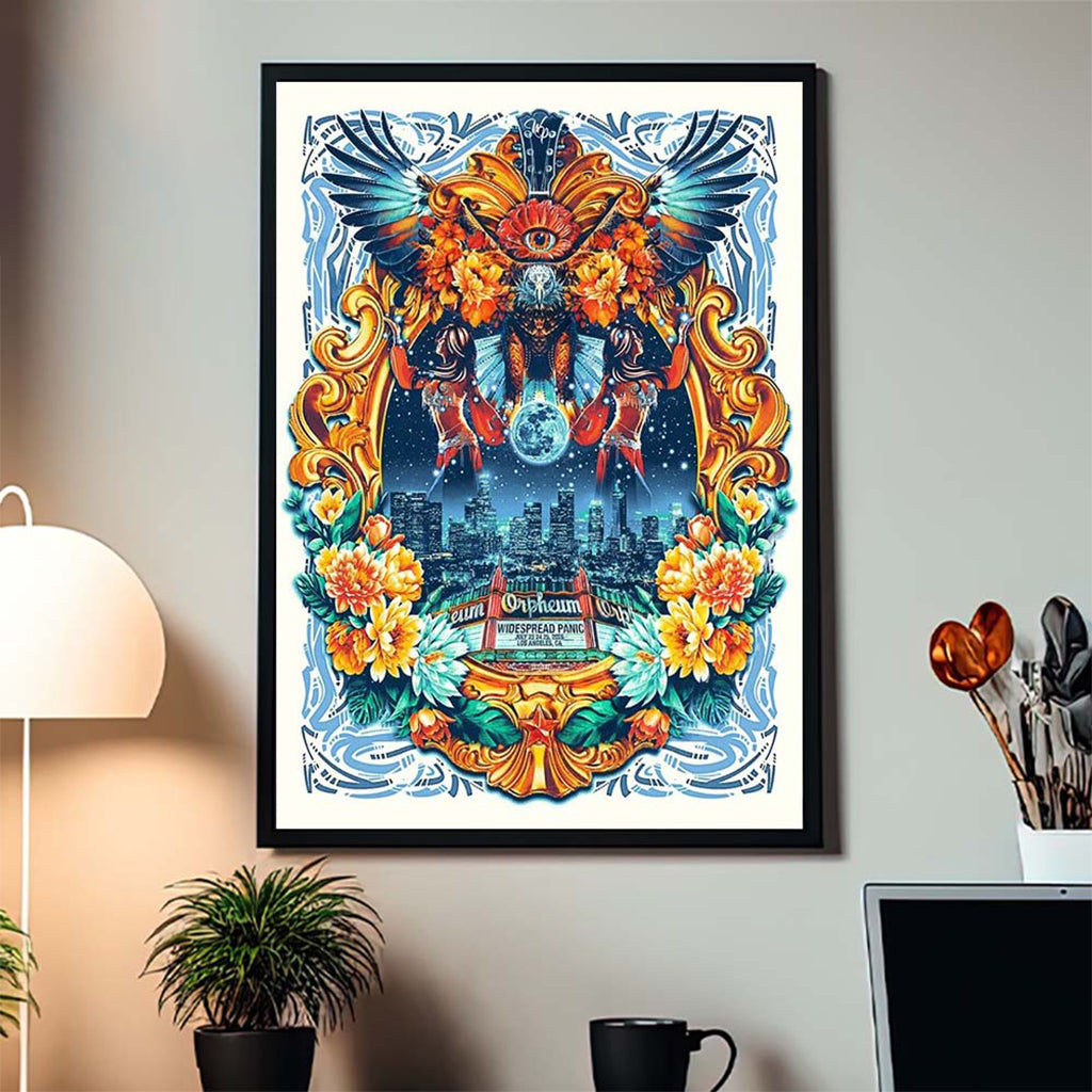 Widespread Panic Los Angeles CA Orpheum Theatre 2026 Poster Widespread Panic Merch Gift For Fans