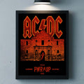 ACDC San Antonio Texas 2026 Exclusive Event Poster PWR Up Tour Merch Gift For Home Decor