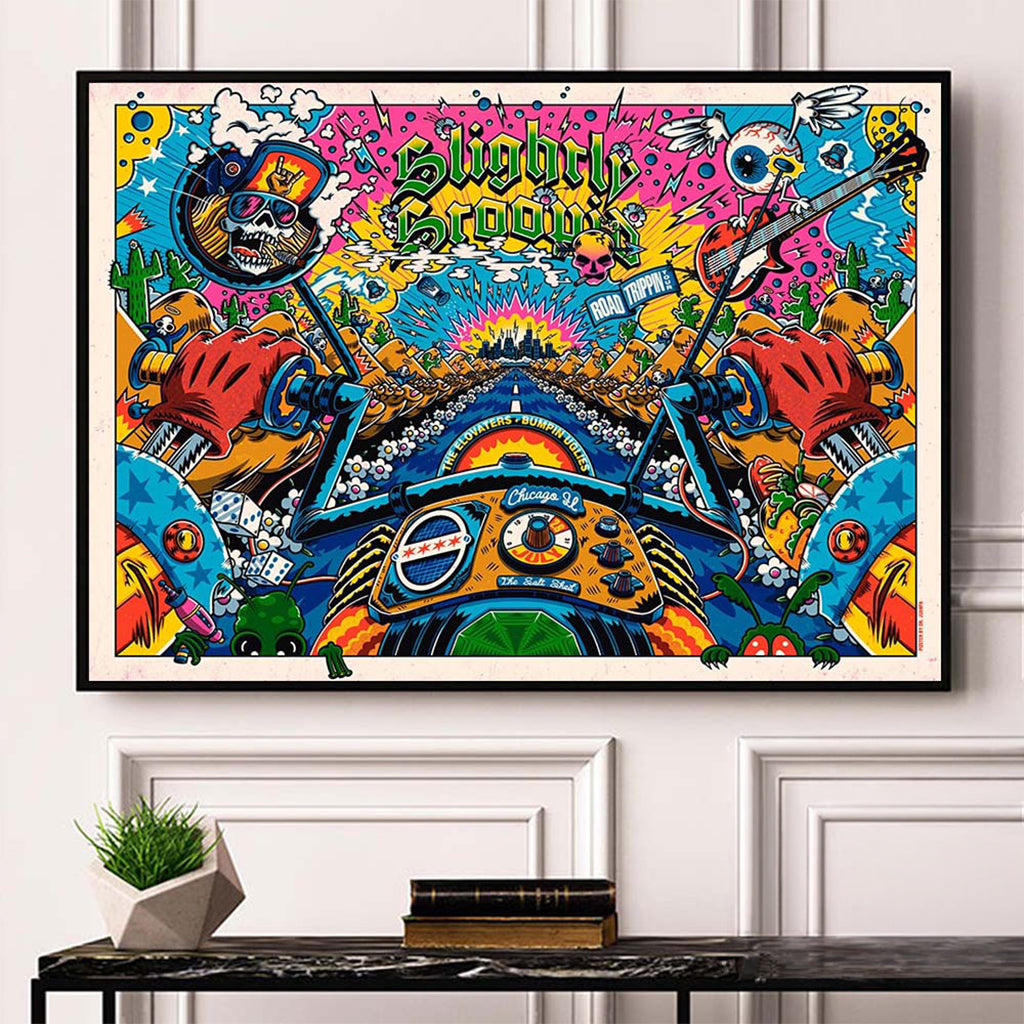 Slightly Stoopid Chicago IL The Salt Shed 2026 Poster Slightly Stoopid Merch Gift For Fans