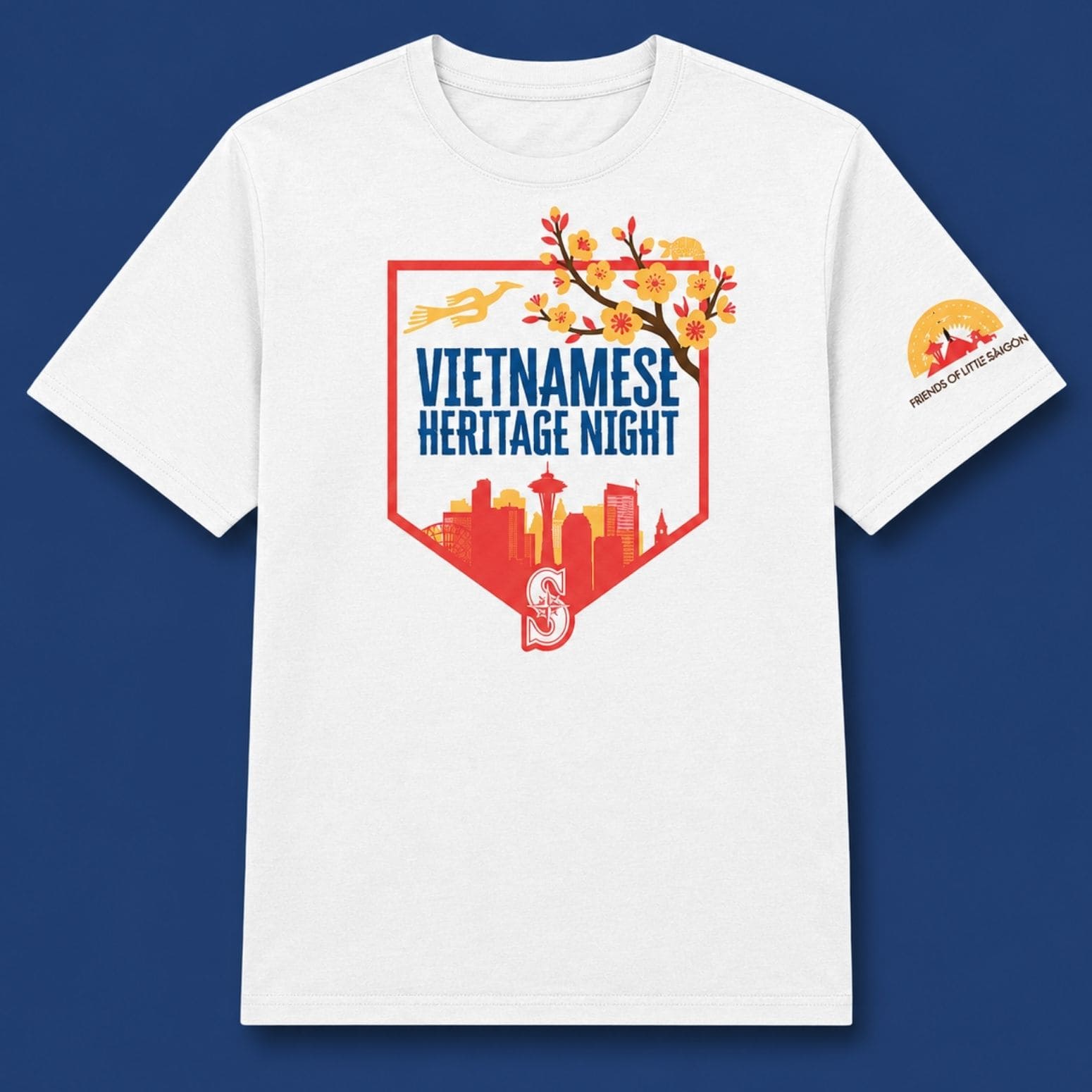 2026 Mariners Vietnamese Heritage Night Shirt Seattle Mariners Merch Baseball Fan Gifts