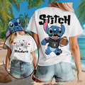 Las Vegas Raiders Stitch Football Heartbeat T-Shirt Raiders Merch Football Fan Gift Ideas