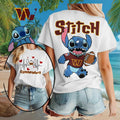 Washington Commanders Merch 2026 Stitch Character Heartbeat T-Shirt Gift For Football Lover