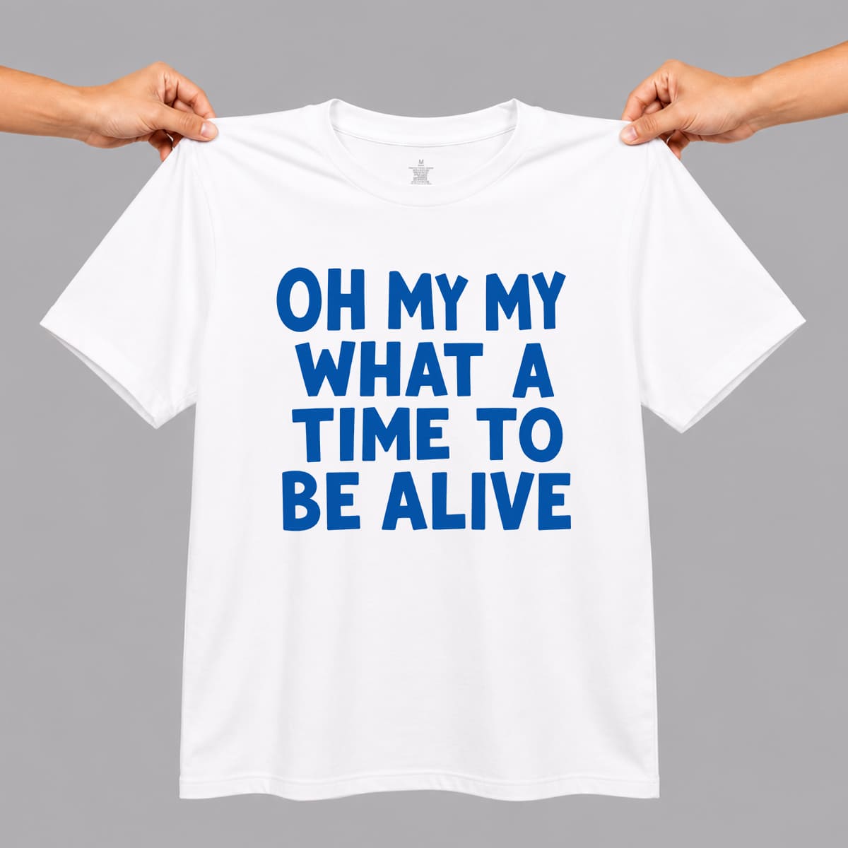 Noah Kahan Oh My My What A time To Be Alive Shirt White Gifts For Husband