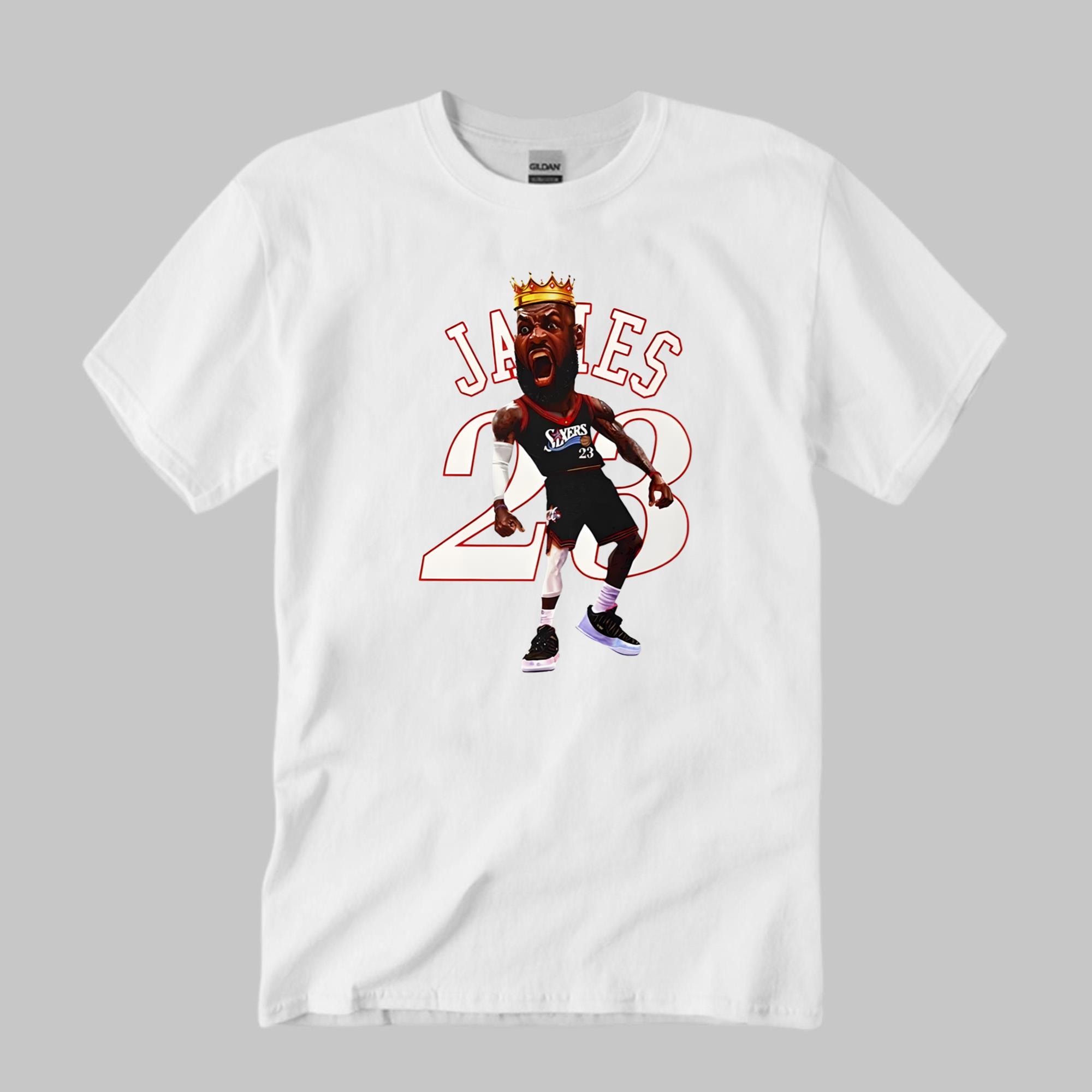 LeBron Philadelphia Sixers Trade King Shirt #23 Sixers Merch Best Gifts For Basketball Fans