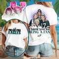 Philadelphia Eagles Golden Girls Thank You For Being A Fan T-Shirt Eagles Merch Fans Gifts