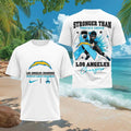 Los Angeles Chargers Prostate Cancer Awareness T-Shirt LA Chargers Merch Gifts For Wife