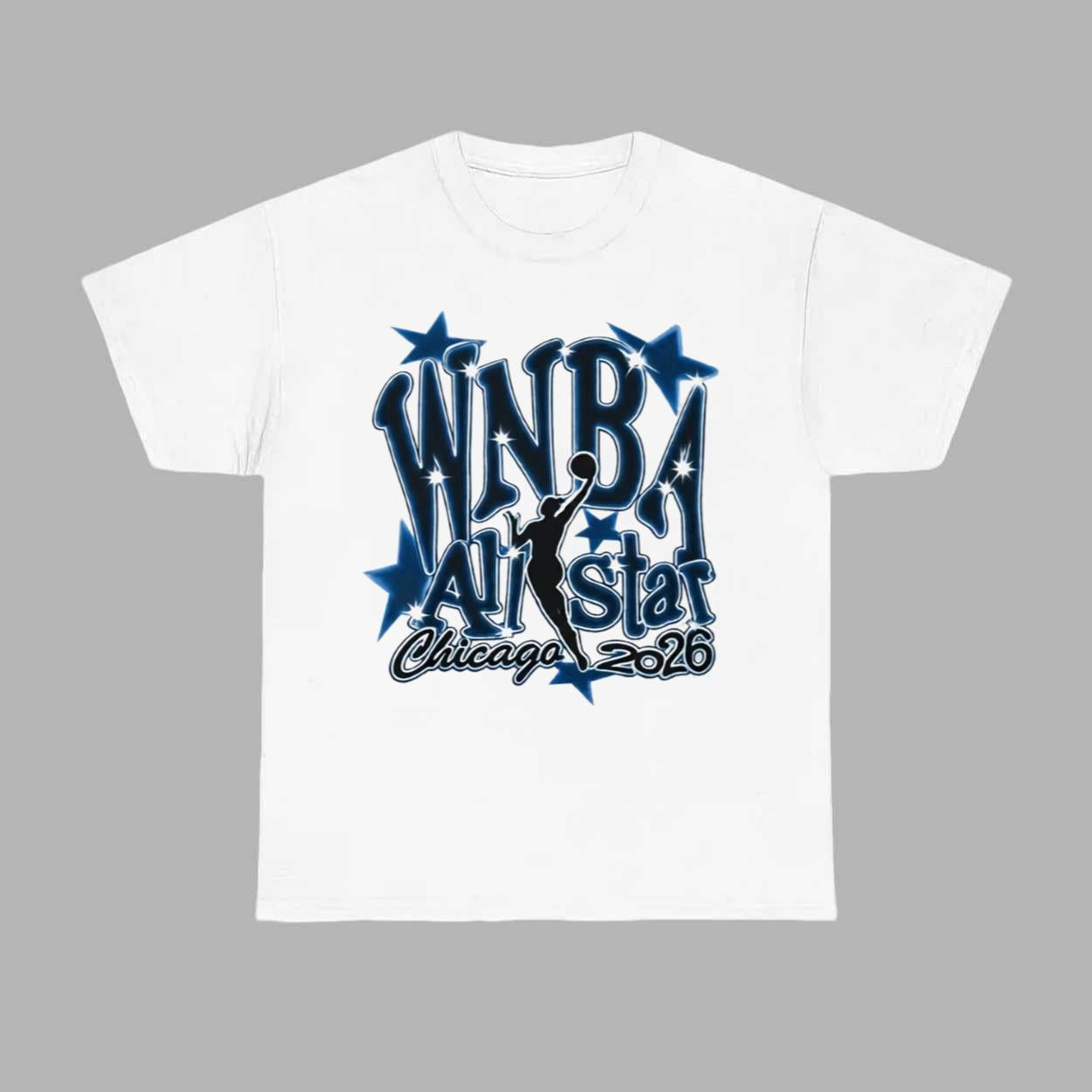 WNBA All Star Chicago 2026 Shirt WNBA Merch Presents For Basketball Fans