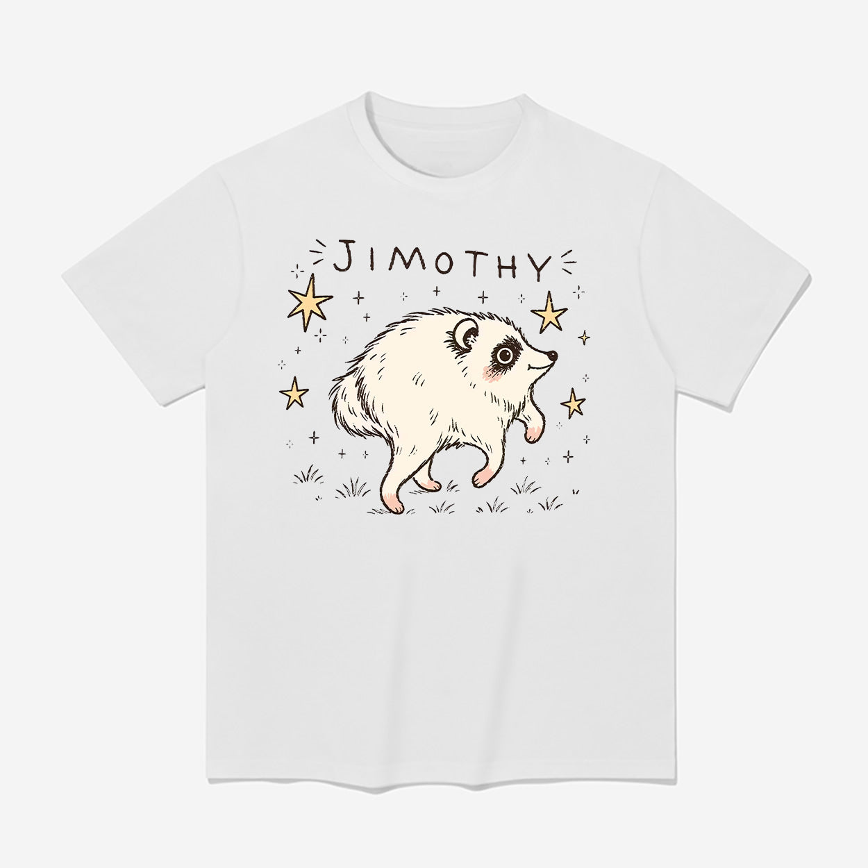 Funny Raccoon Jimothy T-Shirt Birthday Gift For Friends