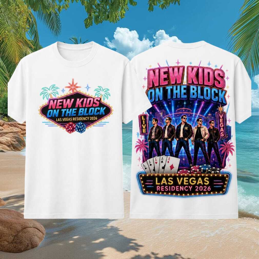 New Kids On The Block Las Vegas Residency 2026 Concert T-Shirt New Kids Merch Gift For Fans
