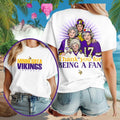 Minnesota Vikings X Golden Girls Merch Thank You For Being A Fan Shirt Gift For Grandma
