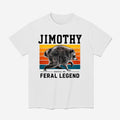 Jimothy Raccoon Seattle Feral Legend Shirt Funny Raccoon Meme T-Shirt Gifts For BFF