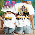 Pittsburgh Steelers Golden Girls Thank You For Being A Fan T-Shirt Steelers Merch Gifts For Her