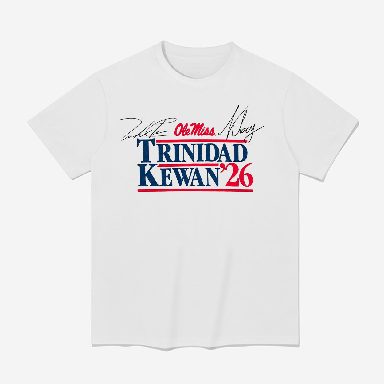 Ole Miss Trinidad Chambliss And Kewan Lacy 26 Shirt Ole Miss Rebels Merch Football Fan Gifts