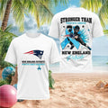 New England Patriots Stronger Than Prostate Cancer T-Shirt New England Patriots Merch Gifts