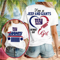 New York Giants Jeep Heart Cute Grille T-Shirt New York Giants Merch Useful Gifts For Her