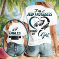 Philadelphia Football Jeep Heartbeat T-Shirt Philadelphia Merch Birthday Gift Ideas For Her