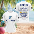 St Louis Blues Hockey Lovin Teacher Teach Love Inspire T-Shirt St Louis Blues Merch Fan Gift