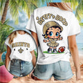 New Orleans Saints Betty Boop Football Cheerleader T-Shirt New Orleans Saints Merch Gift Ideas