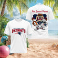 New England Patriots Taz Football Mascot Sports T-Shirt New England Patriots Merch Unique Gifts