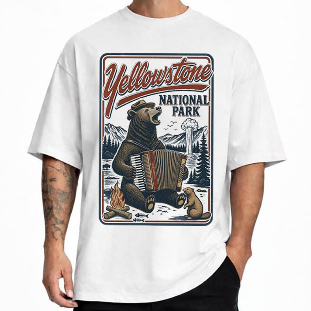 Yellowstone National Park Merch Wildlife Lover Gift T-Shirt Gifts For Fans