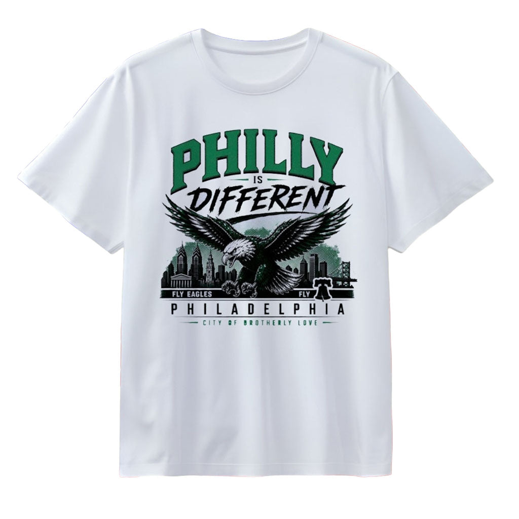 Philadelphia Eagles Philly Is Different City Of Brotherly Love T-Shirt Philadelphia Eagles Merch