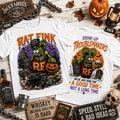 Rat Fink Drink Up Troublemakers Halloween T-Shirt Rat Fink Merch Birthday Gift For Brother