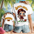 Washington Football Betty Boop Cheerleader Cute T-Shirt Washington Commanders Merch Present
