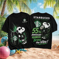 Starbucks 55th Anniversary Brew The Vibe T-Shirt Starbucks Merch Unique Gift For Brother