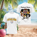 Pittsburgh Steelers Taz Football Mascot T-Shirt Pittsburgh Steelers Merch Present