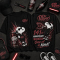 Dr Pepper x Snoopy 141st Anniversary Lightning Black T-Shirt Dr Pepper Merch Gift Ideas For Him