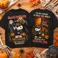 Snoopy X Iron Maiden Halloween Black T-Shirt Iron Maiden Merch Unique Gift For Brother
