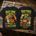 Rat Fink Bacardi Halloween Vintage Mascot T-Shirt Rat Fink Merch Unique Gift For Men