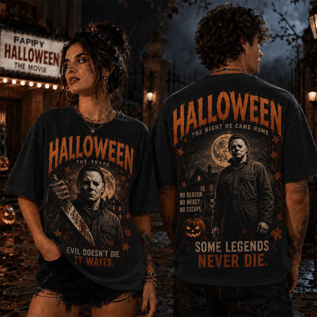 Michael Myers The Shape Halloween Horror T-Shirt Michael Myers Merch Good Gifts For Husband
