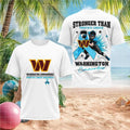 Washington Commanders Prostate Cancer Awareness Football T-Shirt Washington Commanders Merch
