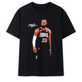 Lebron James Philadelphia 76ers 23 Signature T-Shirt Lebron James Merch Meaningful Gifts