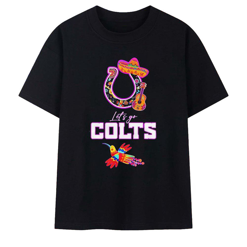 Indianapolis Colts Let’s Go Hispanic Heritage Day T-Shirt Indianapolis Colts Merch Gift For Fan