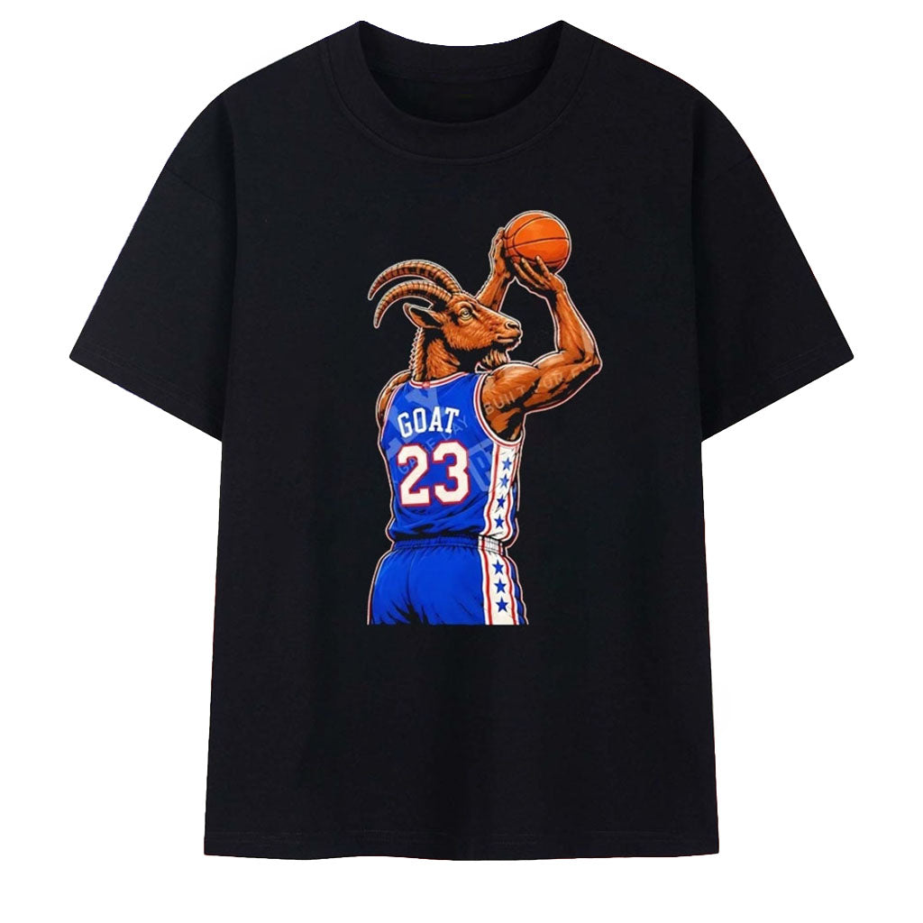 Goat #23 Basketball Player Jersey Sports T-Shirt Presents For Basketball Fans