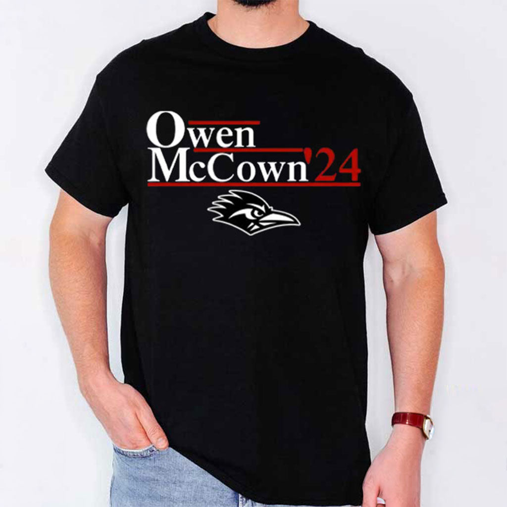 UTSA Roadrunners Merch Owen Mccown 2024 Football T-Shirt Gifts For Fans