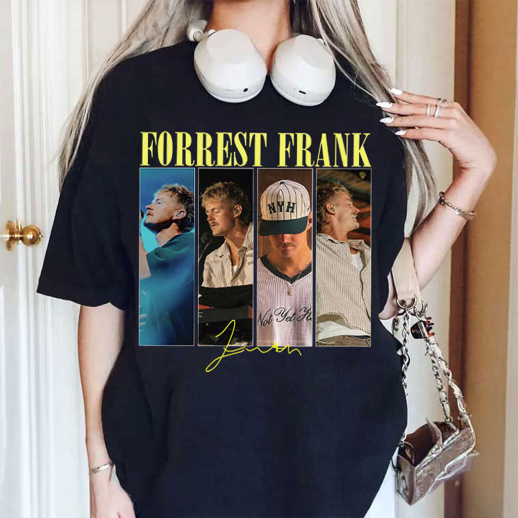 Forrest Frank Christian Music Concert T-Shirt Forrest Frank Merch Gift Ideas For Fans