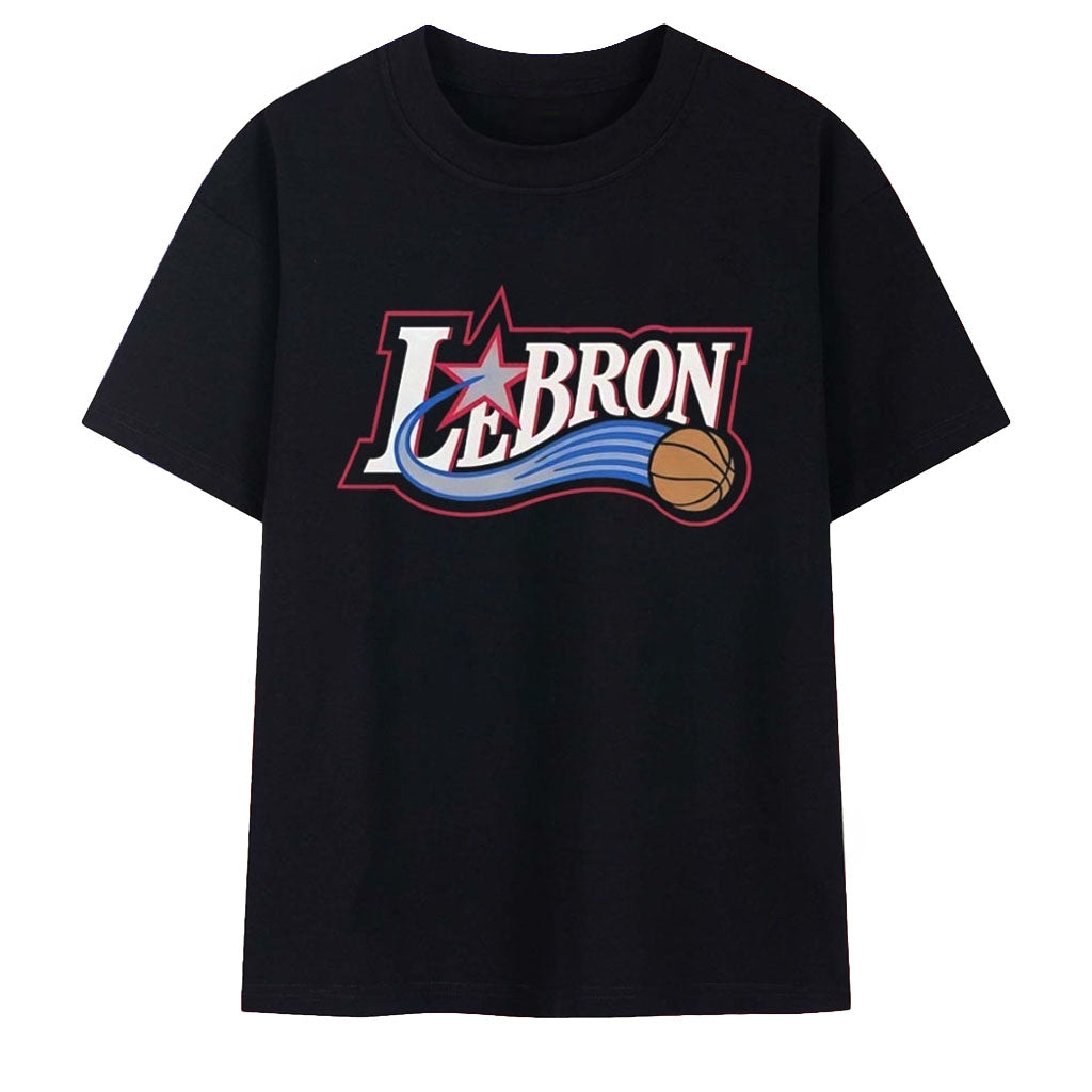 LeBron James Basketball Star Logo T-Shirt Philadelphia 76ers Merch LeBron James Merch Fan Gifts