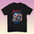 American Highway Rider Freedom Road Motorcycle Adventure Biker T-Shirt Best Gift For Brother