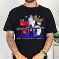 King James Of Philadelphia Sixers T-Shirt Philly 76ers Merch LeBron James Merch Gift For Fans