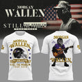 Morgan Wallen X Baltimore Ravens Merch Still The Problem Tour 2026 T-Shirt White Gift For Fans