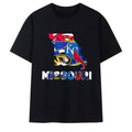 Missouri Sports Teams St Louis Cardinals T-Shirt Missouri State Map Shirt Gift For Brothers
