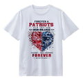 New England Patriots Forever Win Or Lose Heart T-Shirt NE Patriots Merch Gift For Football Fans