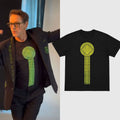Robert Downey Jr Geometric Key Symbol Yellow Green Shirt Robert Downey Jr Merch Brother Gifts